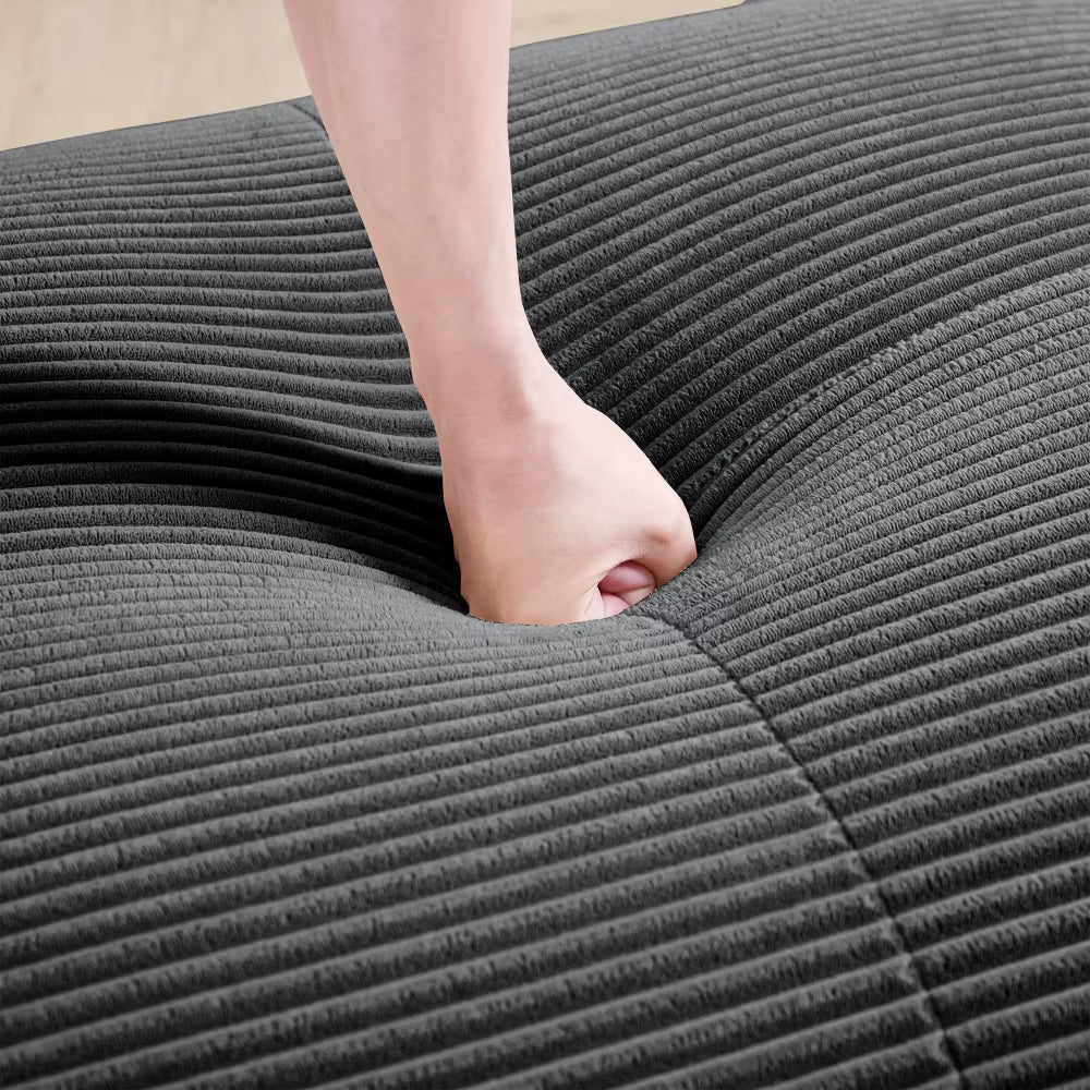 Canapé d'angle modulable 3 places